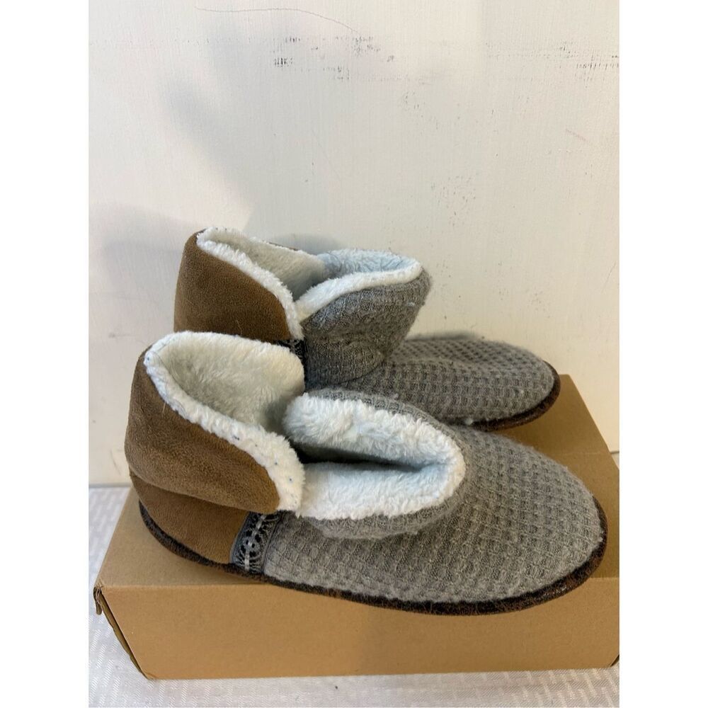 Climate right cuddl duds ankle boots slippers‎ shoes 9/10